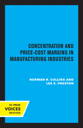 Concentration and price-cost margins in manufacturing industries