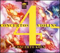 Concertos 4 Violins - Evgeny Sviridov (violin); Jes�s Merino Ruiz (violin); Mayumi Hirasaki (violin); Shunske Sato (violin); Concerto K�ln