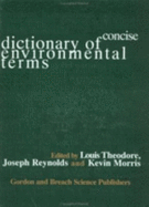Concise Dictionary of Environmental Terms