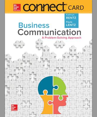 Connect 1-Semester Access Card for Business Communication - Rentz, Kathryn, and Lentz, Paula