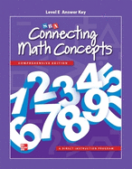 Connecting Math Concepts Level E, Additional Answer Key