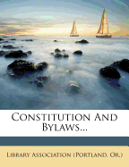 Constitution and Bylaws...