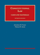 Constitutional Law, Cases and Materials