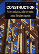 Construction Materials, Methods and Techniques