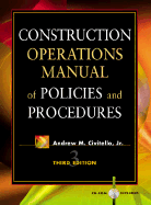 Construction Operations Manual of Policies and Procedures
