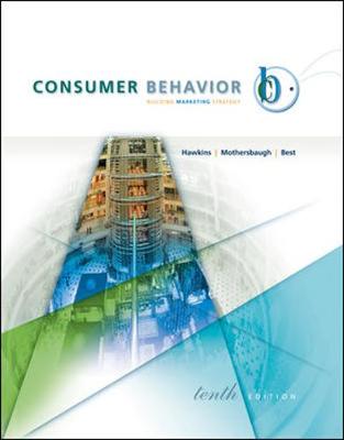 Consumer Behavior with Ddb Life Style Studytm Data Disk - Hawkins, Del I, and Mothersbaugh, David L, Professor, and Best, Roger J