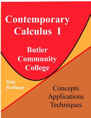 Contemporary Calculus I: Butler Community College - Hoffman, Dale