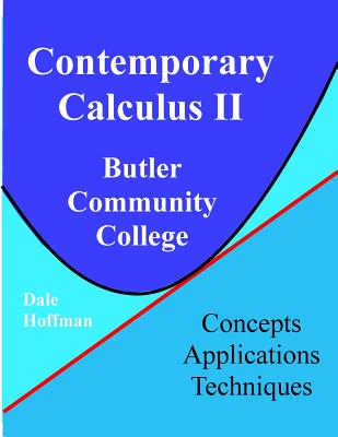 Contemporary Calculus II ButlerCC - Hoffman, Dale
