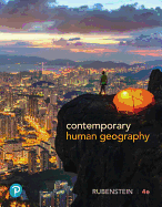 Contemporary Human Geography Plus Mastering Geography with Pearson Etext -- Access Card Package