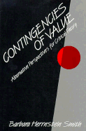 Contingencies of Value: Alternative Perspectives for Critical Theory