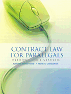 Contract Law for Paralegals: Traditional and E-Contracts