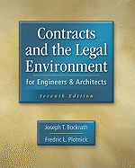 Contracts and the Legal Environment for Engineers and Architects