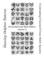Contrasting Counted Cross Stitch Squares: 50 Counted Cross Stitch Patterns