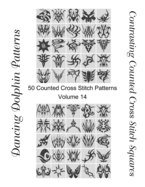 Contrasting Counted Cross Stitch Squares: 50 Counted Cross Stitch Patterns