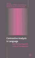 Contrastive Analysis in Language: Identifying Linguistic Units of Comparison
