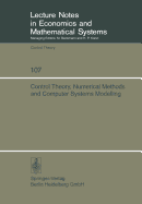 Control Theory, Numerical Methods and Computer Systems Modelling: International Symposium, Rocquencourt, June 17-21, 1974