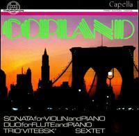 Copland: Chamber Music - G�bel-Trio Berlin; Hans Maile (violin); Horst Gobel (piano); Martin Ulrich Senn (flute)