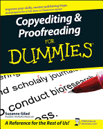 Copyediting and Proofreading for Dummies