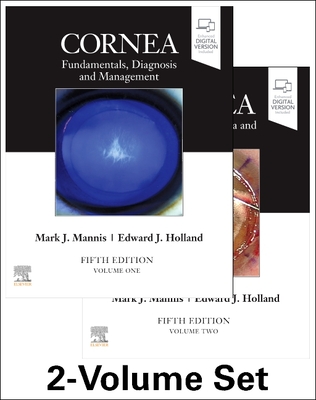 Cornea, 2-Volume Set - Mannis, Mark J, MD, Facs, and Holland, Edward J, MD