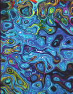Cornell Notes XL Notebook: 8.5x11, 250 page, Extra Large Cornell Notebook: Cornell Notebook - Cornell Note Taking System - Abstract Art Cover Design