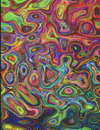 Cornell Notes XL Notebook: 8.5x11, 250 page, Extra Large Cornell Notebook: Cornell Notebook - Cornell Note Taking System - Abstract Art Cover Design
