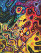 Cornell Notes XL Notebook: 8.5x11, 250 page, Extra Large Cornell Notebook: Cornell Notebook - Cornell Note Taking System - Abstract Art Cover Design