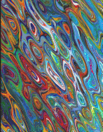 Cornell Notes XL Notebook: 8.5x11, 250 page, Extra Large Cornell Notebook: Cornell Notebook - Cornell Note Taking System - Abstract Art Cover Design