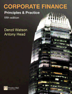 Corporate Finance Principles and Practice