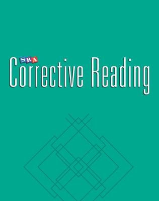 Corrective Reading Comprehension Level C, Student Workbook - Engelmann, Siegfried