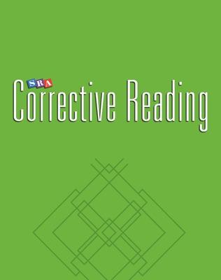 Corrective Reading Decoding Level C, Blackline Masters - McGraw Hill