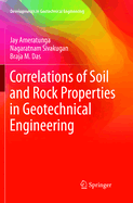 Correlations of Soil and Rock Properties in Geotechnical Engineering