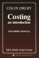 Costing: An introduction Teachers' Manual