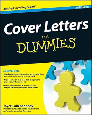 Cover Letters for Dummies - Kennedy, Joyce Lain