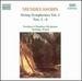 Mendelssohn: String Symphonies Vol. 1, Nos. 1-6