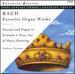 Bach: Favorite Organ Works