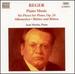 Reger Piano Music: Six Pieces Op.24 / Silhouetten Op.53 / Blatter Und Bluten Op.58. (Jean Mar