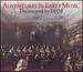 Adventures in Early Music ~ Documented By Dhm