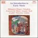 Introduction to Early Music