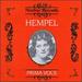 Hempel: Prima Voce