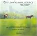 English Orchestral Songs