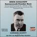 Erwin Schulhoff: Chamber Music (String Quartets Nos. 1 & 2 / 5 Pieces for String Quartet / Sextet)-Sch�nberg Quartett / Jan Erik Van Regteren / Taco Kooistra