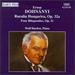 Dohnanyi: Rhapsodies Op11; Ruralia Hungarica Op32