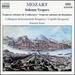Mozart: Solemn Vespers