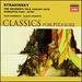 Stravinsky: the Soldier's Tale (Concert Suite); Dumbarton Oaks Concerto; Octet