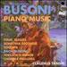 Busoni: Piano Music