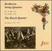 Beethoven; String Quartets