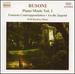 Busoni: Piano Music, Vol. 1