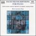 Bach Transcriptions for Piano / Various