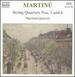 Martinu: String Quartets, Vol. 2 (Nos. 3 & 6 / Duo / Three Madrigals)