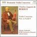 Beriot: Violin Concertos 1, 8 and 9